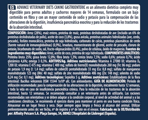 ADVANCE Gastro Enteric Trockenfutter Hund, 1-er Pack (1 x 12 kg)