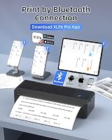 BORN4SHIP P83 A4 hordozható termál nyomtató iOS Android Bluetooth 2