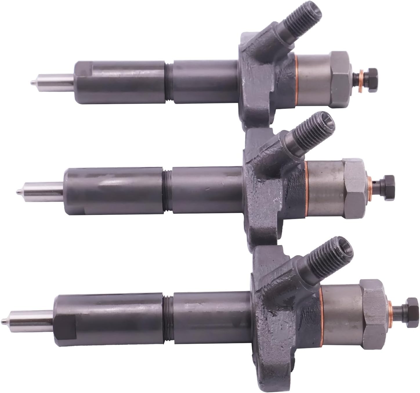 3 Pcs Fuel Injectors D0NN9F593A D4NN9F593A Compatible with Ford Tractors 2000 3000 3400 3500 3550 4000 4400 4500 5000 5100 5200 5500 5550 8000