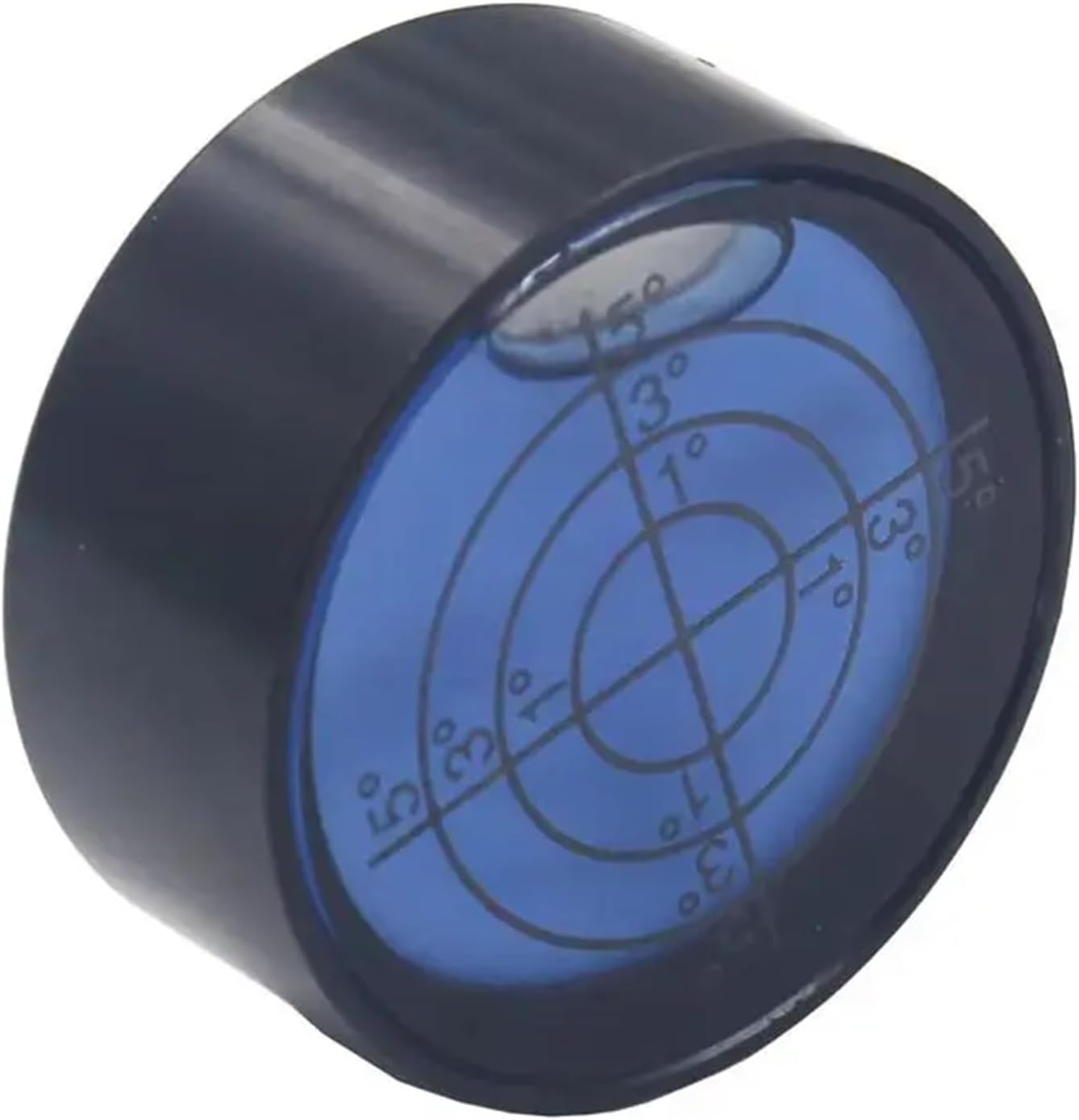 Round Metal Blue Bubble Level Dia 40mm Upper Flange Platform Embedded Leveling Tool Dia 30mm Anti-UV Leveler Bubl 1PCS(JYF6-403008)