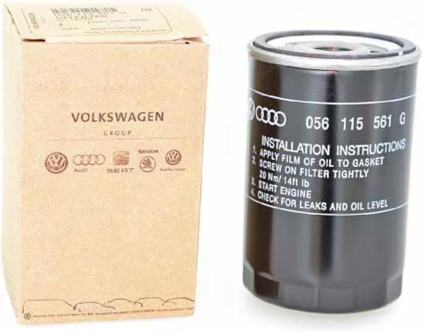 Amazon.com: Volkswagen 056 115 561 G, Engine Oil Filter : Automotive