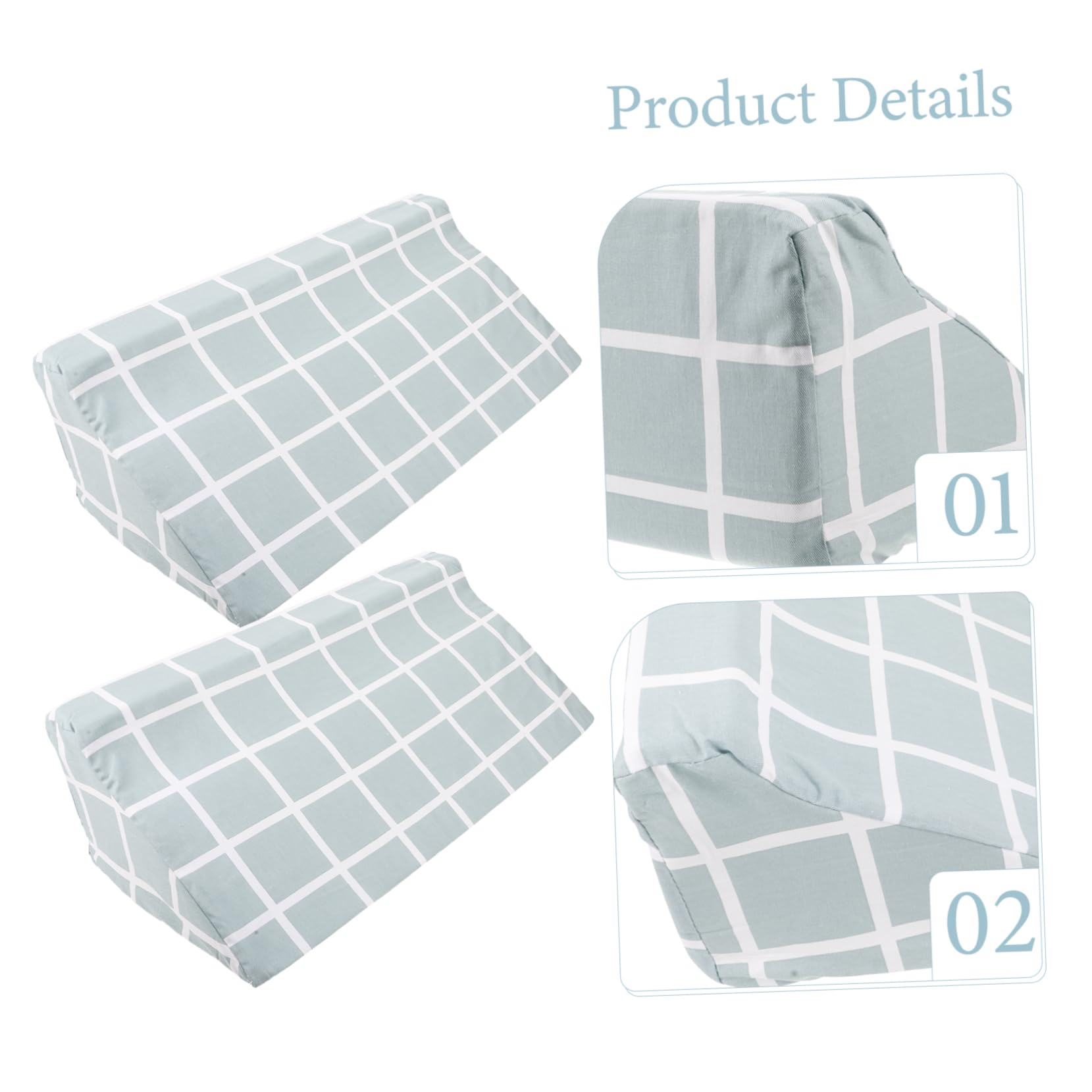 SECFOU Tapete Giratorio De Almohada Triangular Almohada para Girar Las Úlceras por Presión para Uso Cama Cojín De Flexible para Pacientes Encamados y Personas Mayores