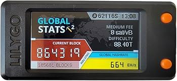 Amazon.com: NerdMiner V2 78KH/s Mini Lottery BTC Miner Solo Miner Amazon.com: NerdMiner V2 78KH/s Mini Lottery BTC Miner Solo Miner