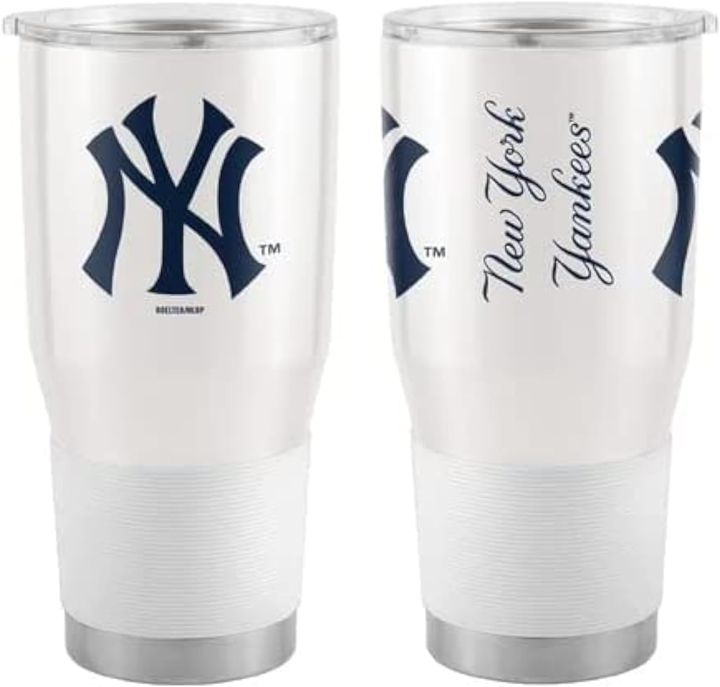 Boelter Brands Licensed MLB Alternate Style Stainless Steel Double Wall Vacuum Insulated Game Day Ultra 30oz Travel Tumbler (New York Yankees)