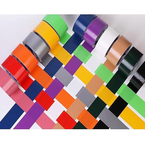 Miniatura 8 de Cinta adhesiva para conductos pesados de 2 pulgadas x 33 yardas, cinta adhesiva púrpura fuerte multiusos para reparaciones, uso industrial,