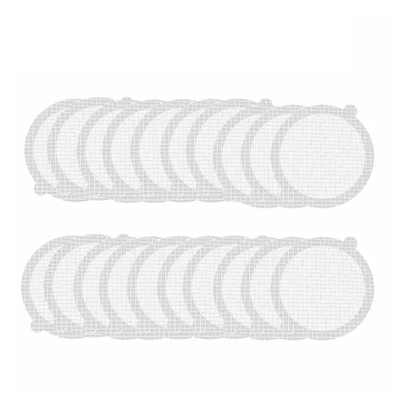 10-50PCS Disposable Floor Drain Sticker Shower Hair Catcher Cover Sink Blocker Bathtub Mesh Filter(Circle-9cm-20PCS)