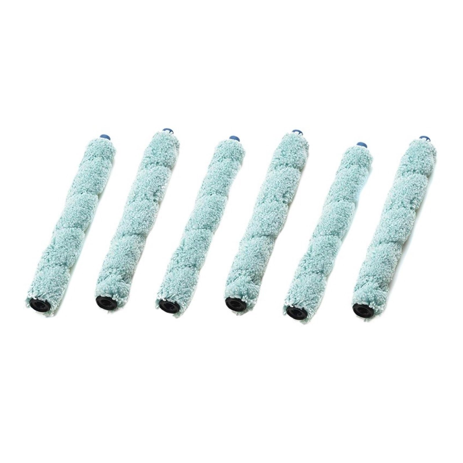 ASUIU Roller Brushes,Compatible For ILIFE,W400 W450 W455 Floor Washing Robot Vacuum Cleaner Soft Roller Brush Home Cleaning Spare Parts(6pcs)