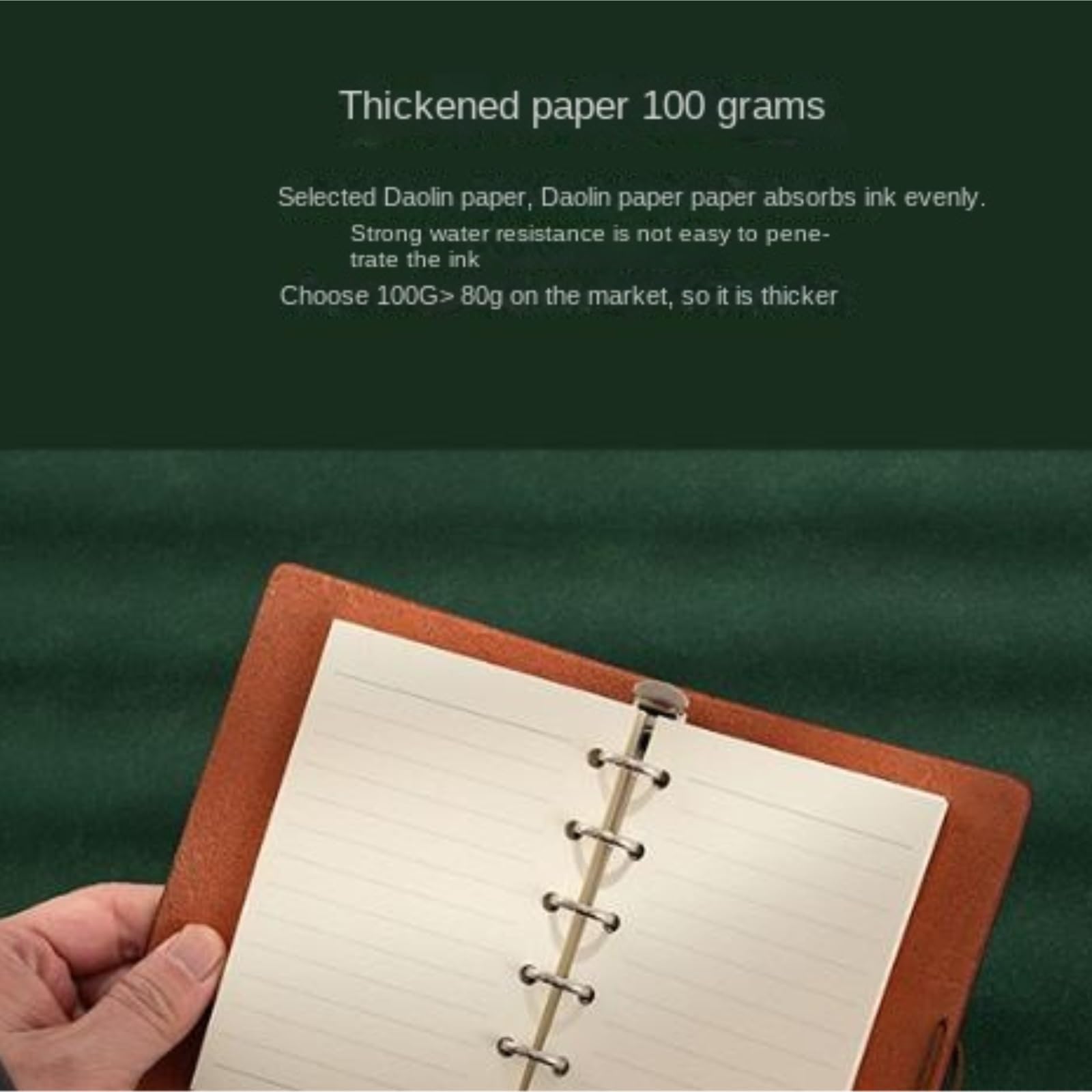 Bloc-notes Bloc-notes Agenda Portatile Con Copertina Morbida A7, Quaderno Aziendale, Verbali Delle Riunioni cancelleria per ufficio(Bruin)