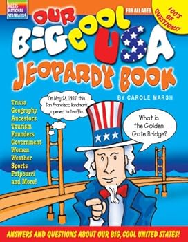 Paperback Our Big Cool USA Jeopardy Book