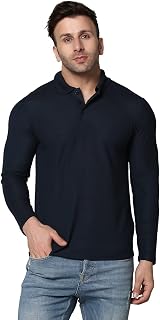INKKR Solid Full Sleeve Men's T-Shirt Price In India