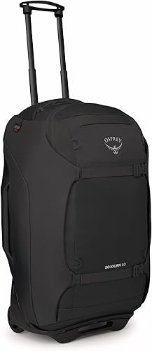 Osprey Mochila de viaje con ruedas Sojourn, Negro -, Mochila de viaje con ruedas Sojourn