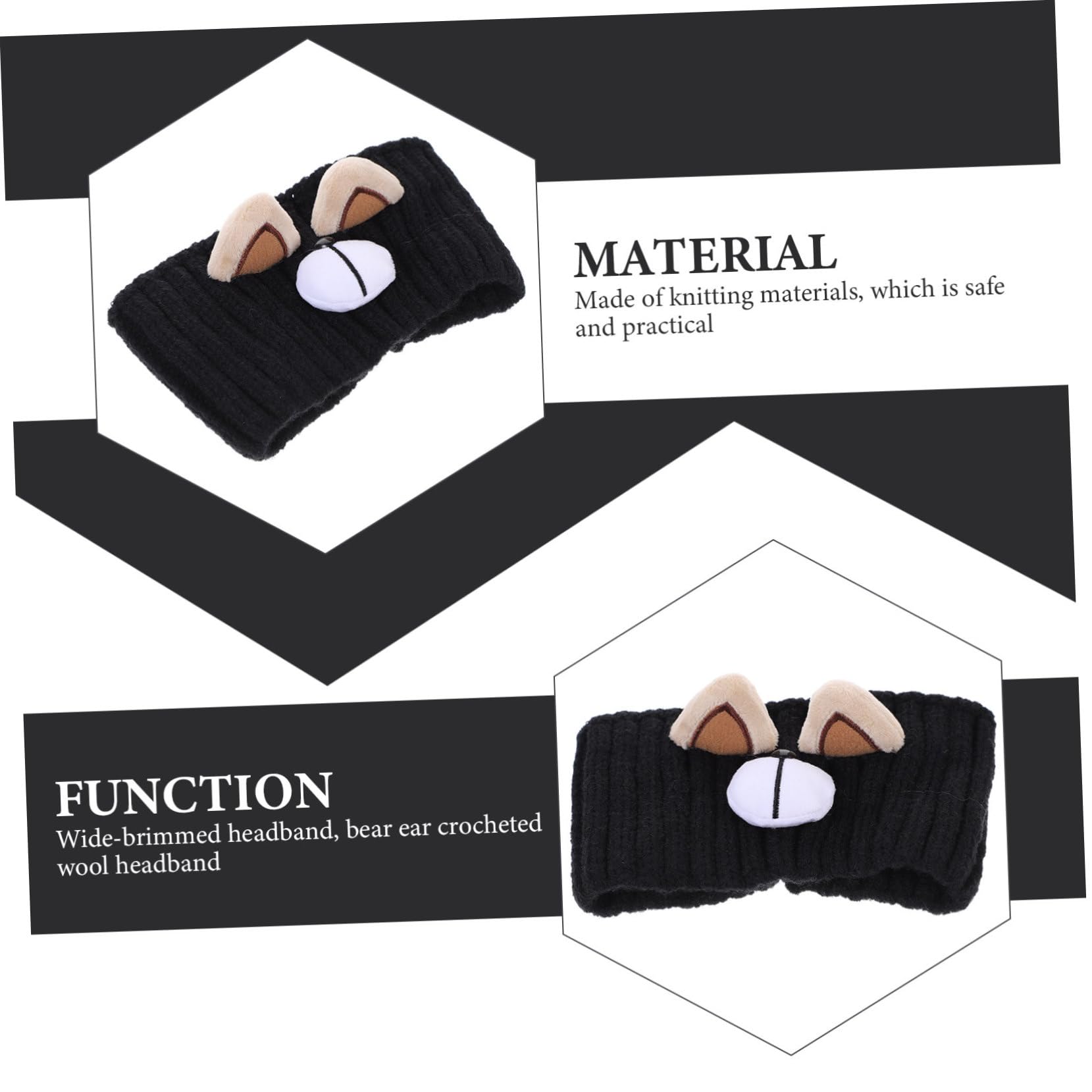 FRCOLOR 4 Pezzi Elegante Fascia Per Lavorata A Maglia Fascia Calda Lavorata A Mano Per Le Donne