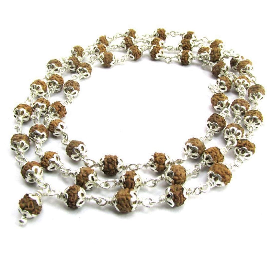 See full amazon price history chart for ShivaRatna 5 Mukhi Rudraksha Mala Pure Silver 54+1 Beads Lab Certified (Matured Beads & Strong Design) ShivaRatna 5 Mukhi Rudraksha Mala Pure Silver 54+1 Beads Lab Certified (Matured Beads & Strong Design) (B08BXZFT9F) Amazon Price History, Amazon Price Tracker