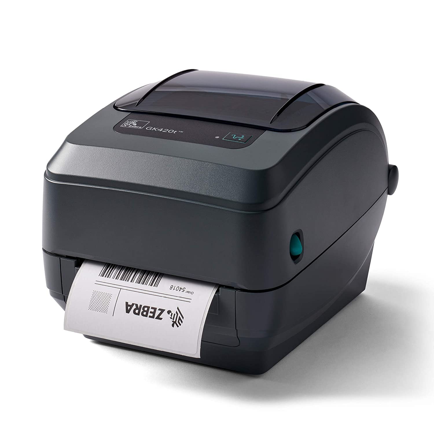 Zebra GK420T Thermal Transfer Desktop Printer with USB and Ethernet Connectivity, 203 dpi, 4.25" Max