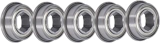 5Pcs Rolamentos De Esferas Flangeados Bloqueio De Impurezas - Rolamentos De Aço Blindados Rolamentos De Esferas Flangeados Aço Do Rolamento 3611-0514-4008 - Tamanho: 8 Mm X 14 Mm X 5 Mm/0,3 X 0,6 X 0,
