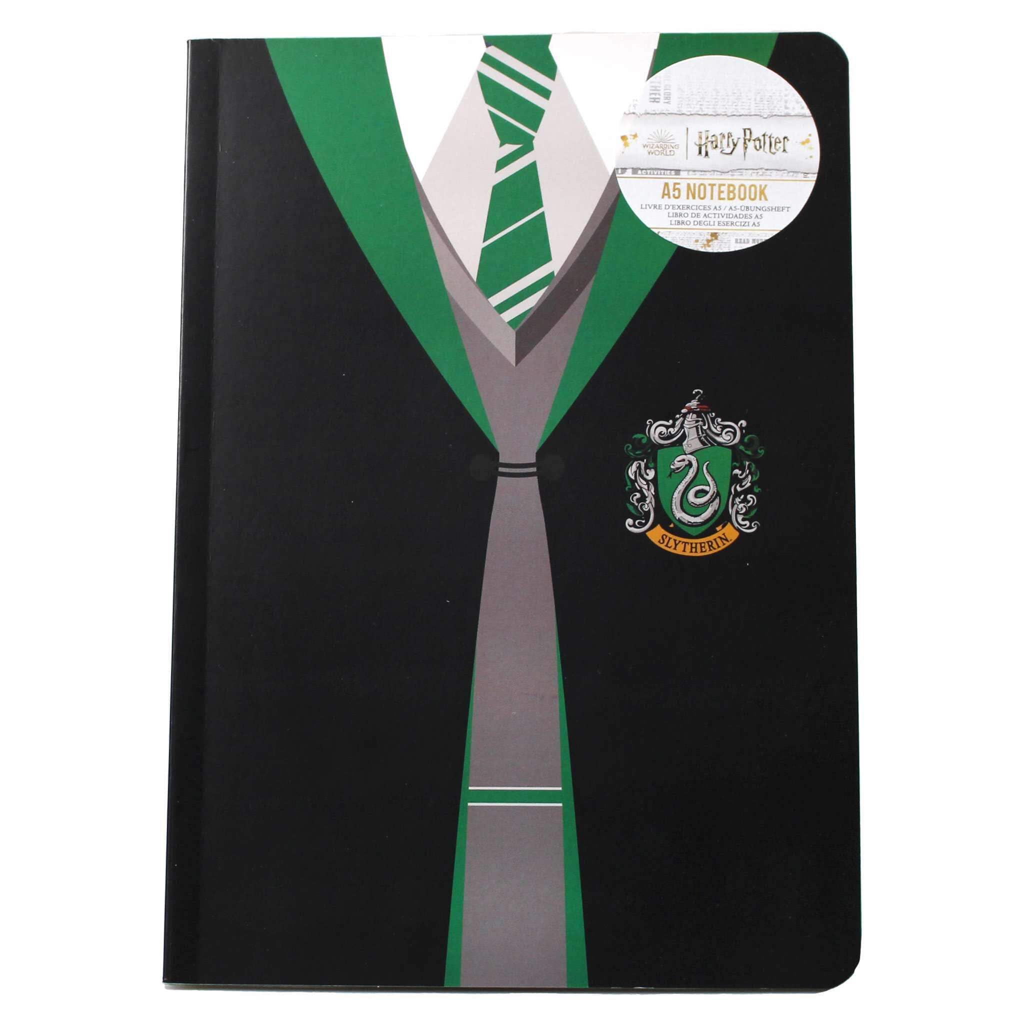 Harry Potter - Uniform Slytherin A5 Notebook