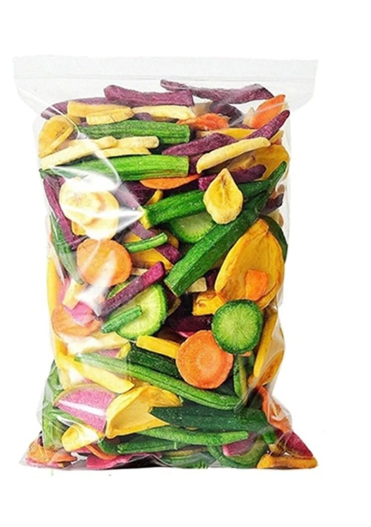 DHAWAK Mixed Dried Vegetable Chips 400gms | Healthy Gift Hamper | Fresh & Nutritious Snack Pack-image-20