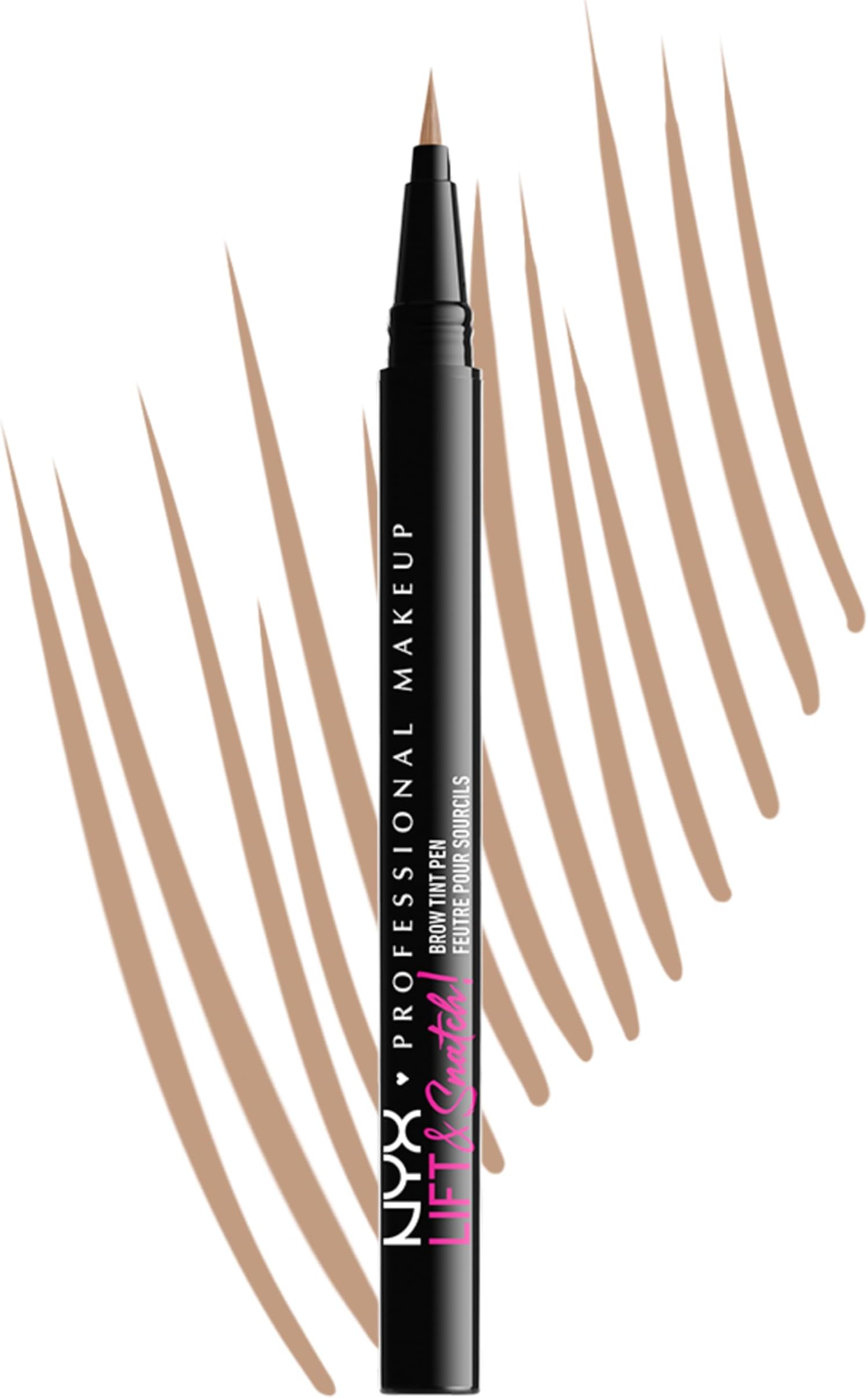 NYX PROFESSIONAL MAKEUP Lift & Snatch! Brow Tint Pen, Taupe 03, 14 Gm