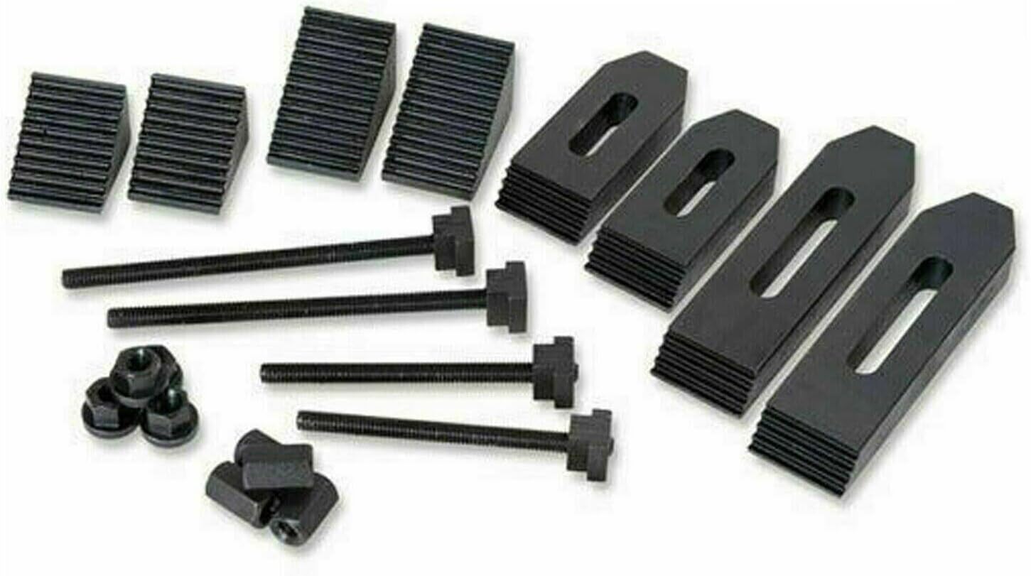24 Pcs Clamp Kit Set M6 (6 mm) For Rotary Tables, Milling Tables, Face Plates & Vertical Slide