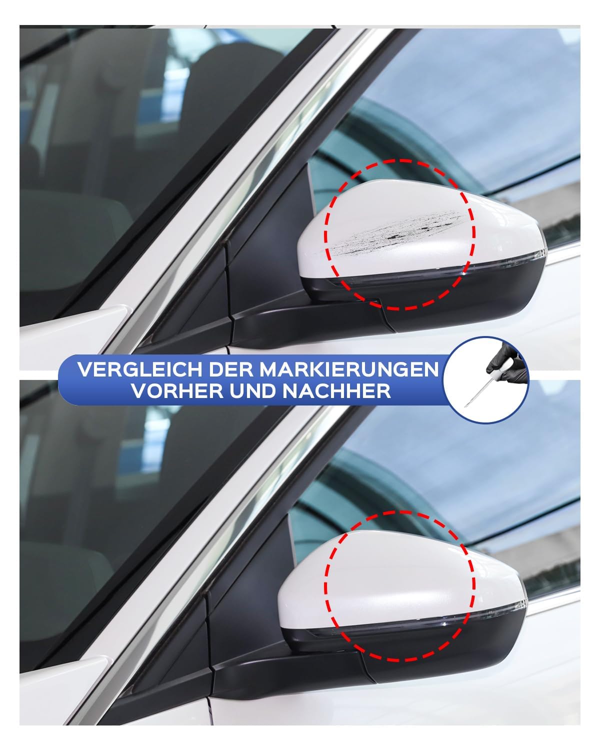 Pintura de retoque EVL Gris Platinium para Peugeot Exact Match - Reparación de arañazos y desconchones — view 4