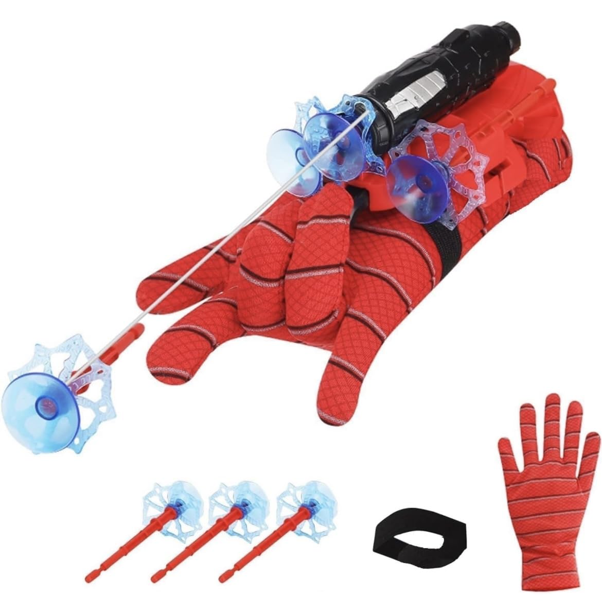 Camin Spider Web Shooters Toy for Kids Fans, Hero Launcher Wrist Toy Set,Cosplay Launcher Bracers Accessories,Sticky Wall Soft Bomb Funny Childrens Educational Toys, Multicolor (B0D2M2FFG4) Amazon Price History, Amazon Price Tracker