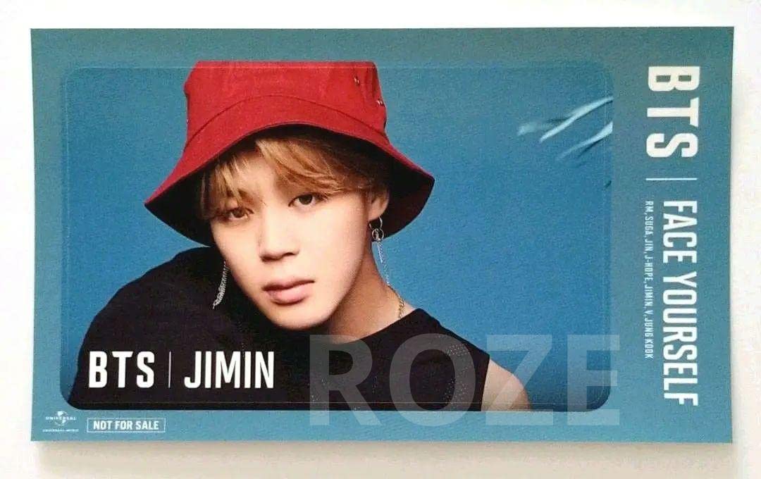 Amazon.co.jp: BTS FACE YOURSELF ジミン JIMIN ICカード ステッカー 