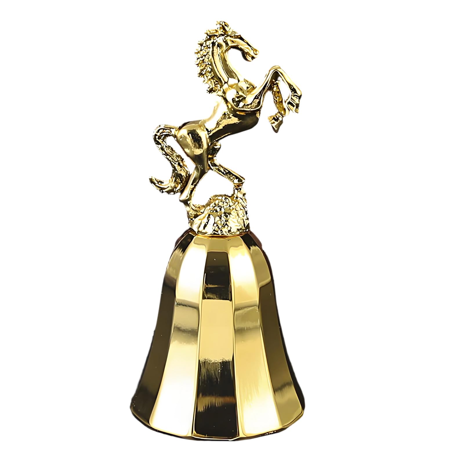 Qusinfc Metal Service Bells Zincs Alloy European Designs Tabletop Bells for Hotel Club and Offices Christmas Decoration Professional Barman Toll