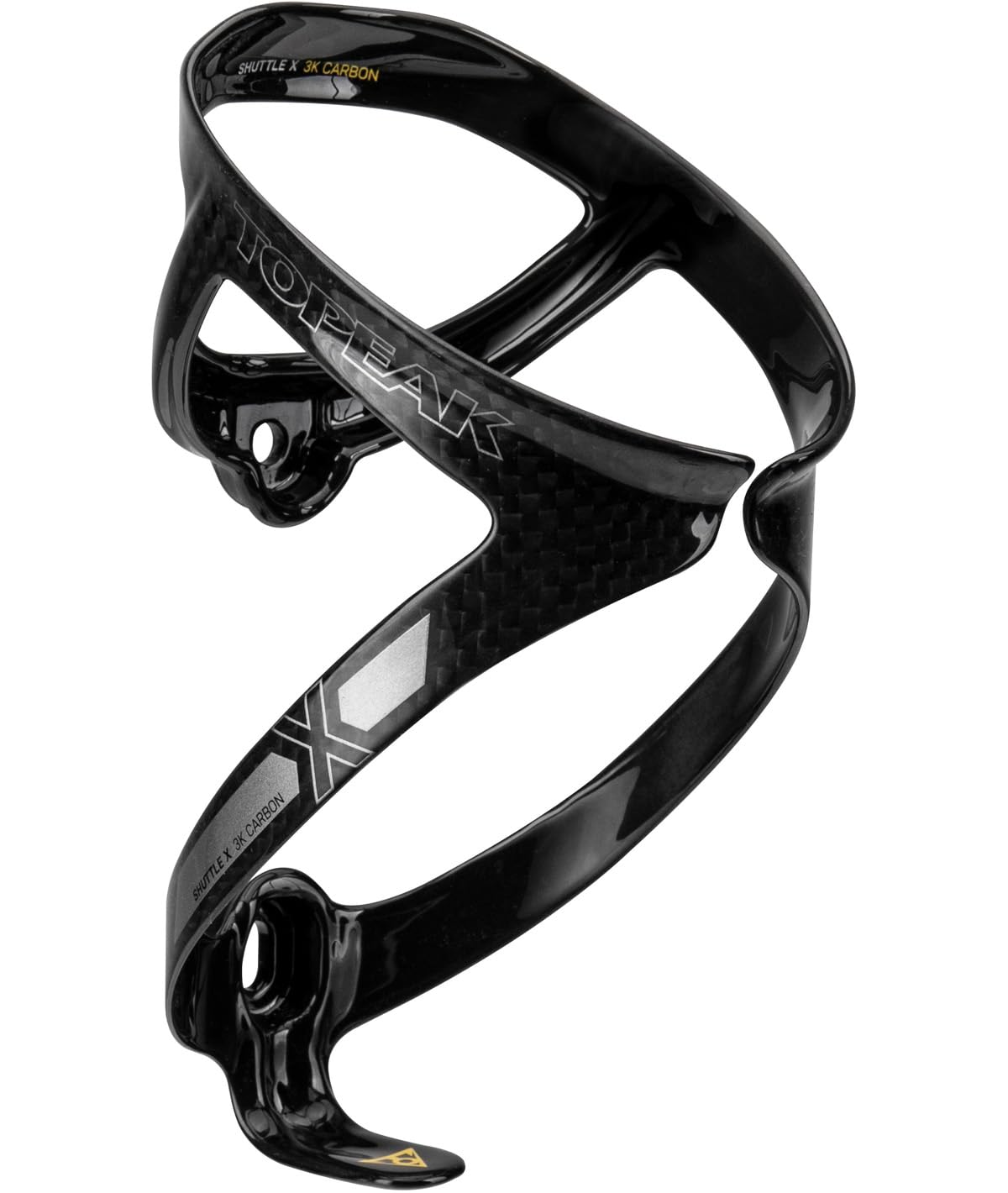 Topeak Shuttle Cage X 3K 15200128 - Soporte para Botellas de Carbono para Bicicleta