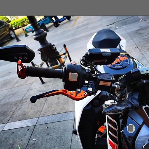 Miniatura 2 de Palanca de embrague de freno TRK502 motocicleta CNC ajustable extensible manillar palanca de embrague de freno plegable para Be&Nelli Jinpeng 502