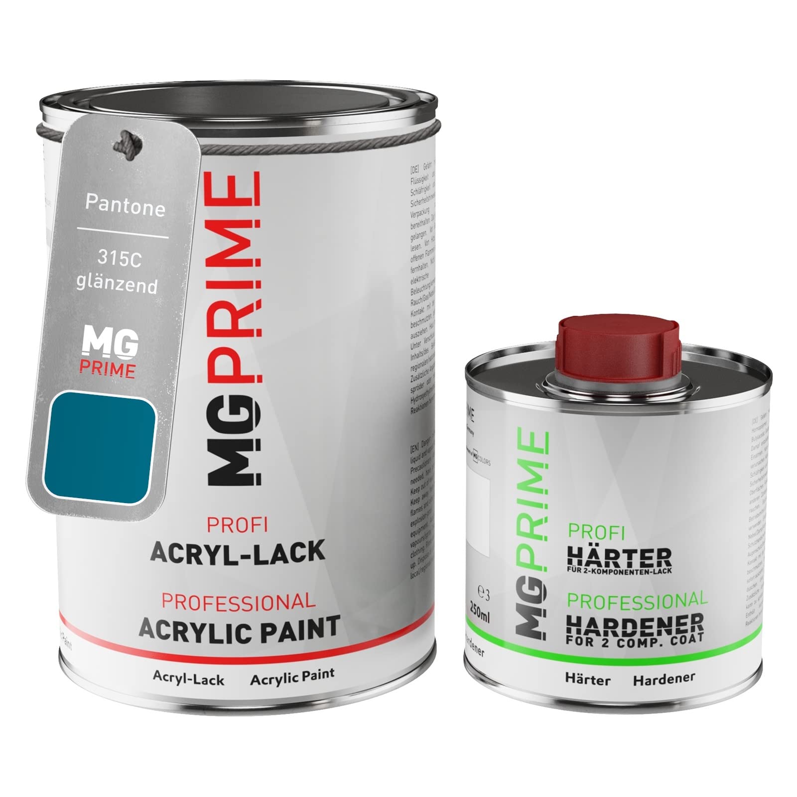 MG PRIME Pantone 315C Blue Sprühdose – 400 Ml, Glänzend, Schnelltrocknender Acryllack In Profiqualität