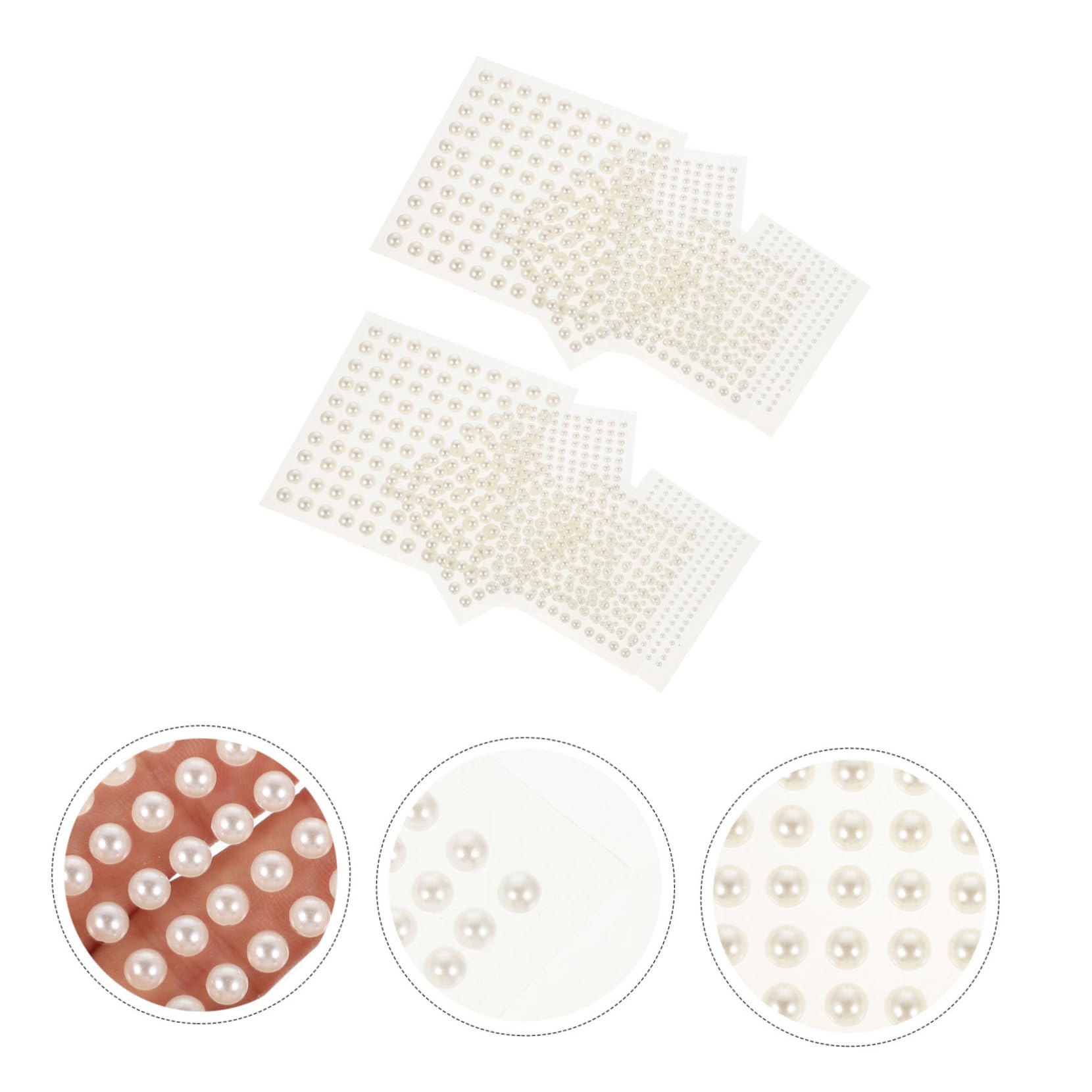 4 Set Adesivi Per Unghie Adesive Per Decorazioni Festive E Facile Applicare Resistente E Sicuro 10 Fogli*4