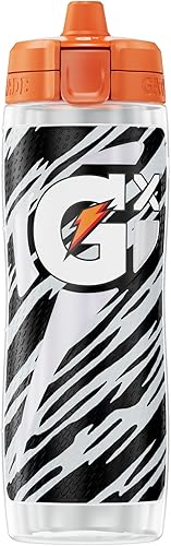 Gatorade Las Vegas Raiders Gx NFL - Botellas antideslizantes para apretar, sistema de hidratación Gx y cápsulas concentradas de bebidas deportivas Gx