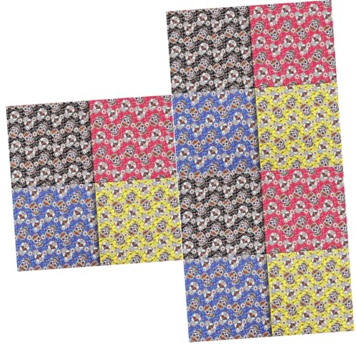 Tissu Halloween de qualité supérieure à motifs crânes et fleurs de style