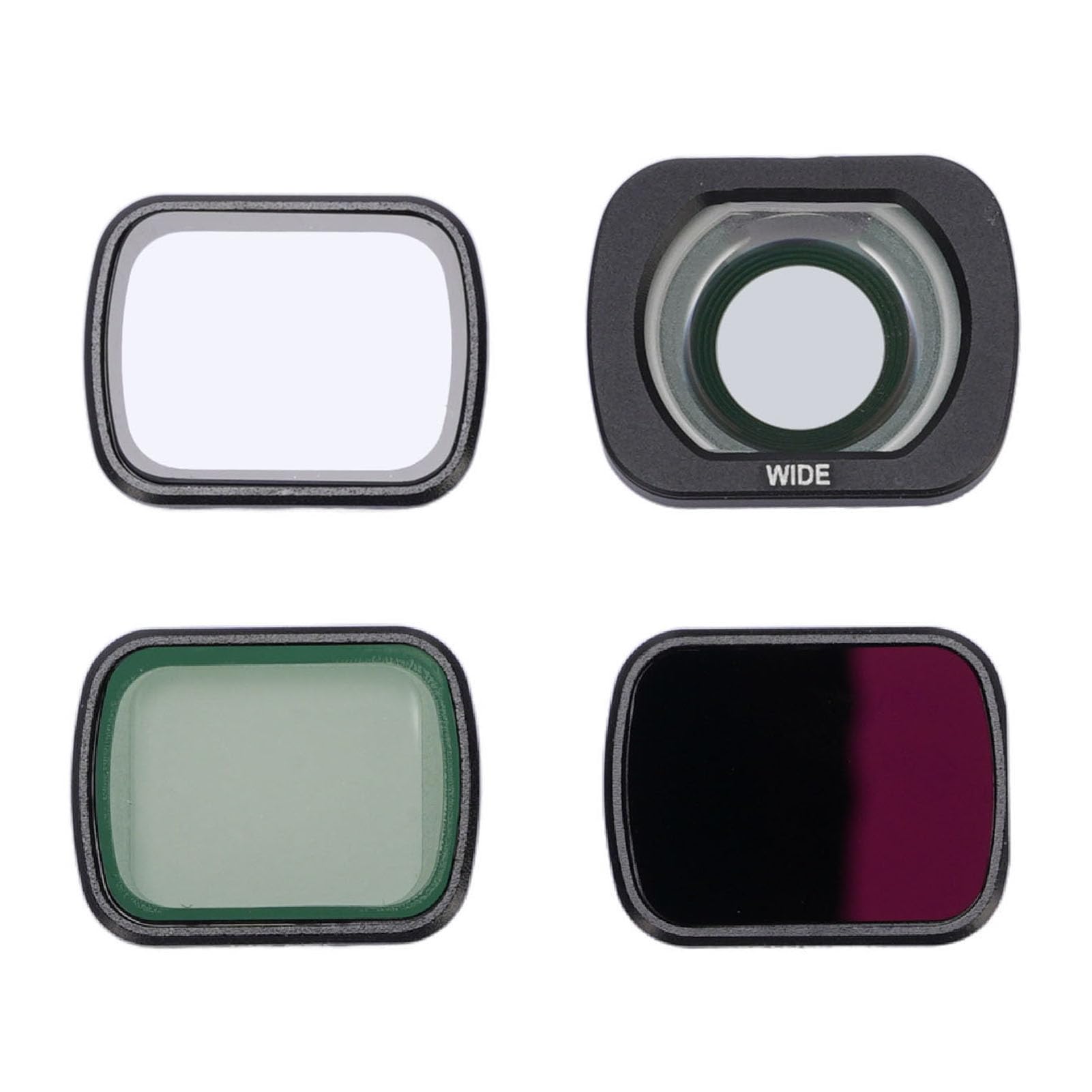 Tbest Zestaw Filtrów ND CPL Szkło Optyczne HD ze Stopu Aluminium ND128 NIGHT Filtry Obiektywu do Drona Flip