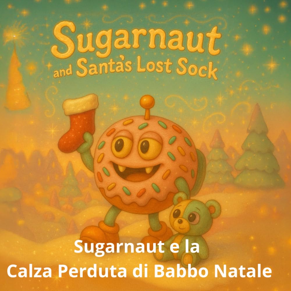 Sugarnaut e la Calza Perduta di Babbo Natale: Una dolce storia di Natale sulla magia della condivisione (sugarnaut (edizione italiana))
