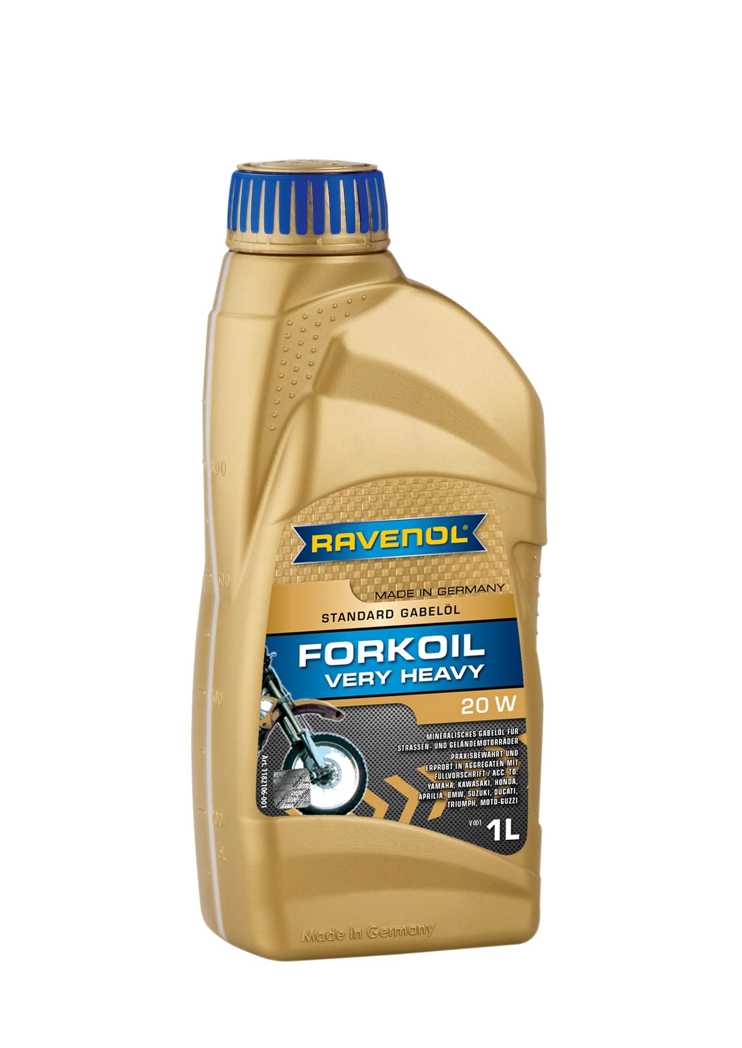 RAVENOL Fork Oil Very Heavy 20 W de Horquilla (Mineral, 1 L)