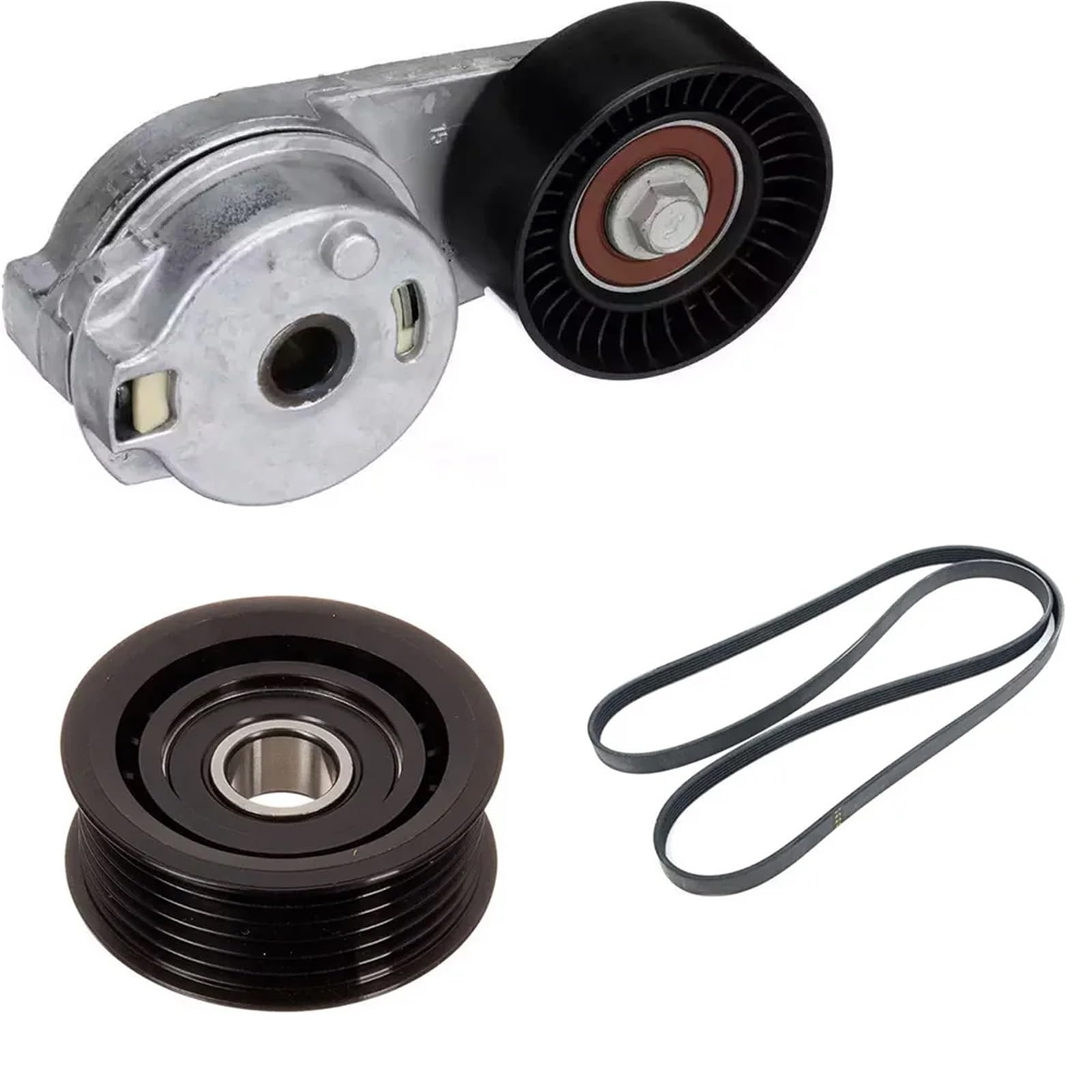 Nasadka napinacza łańcucha serpentyna napinacz pasa pasowego koła pasowego 4593684AA, 4593817AB, 4593848AA pasuje do Chryslera 300C dla Jeep Wrangler napinacz łańcucha rozrządu