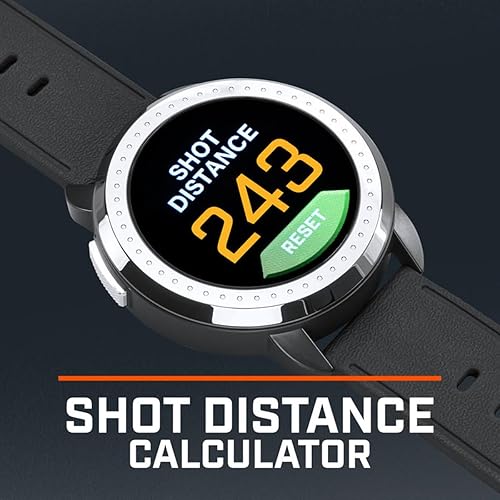 Miniatura 3 de Bushnell Golf iON Elite GPS Smartwatch (blanco)  38,000 campos, compensación de pendiente, información de peligro, pantalla táctil a color,
