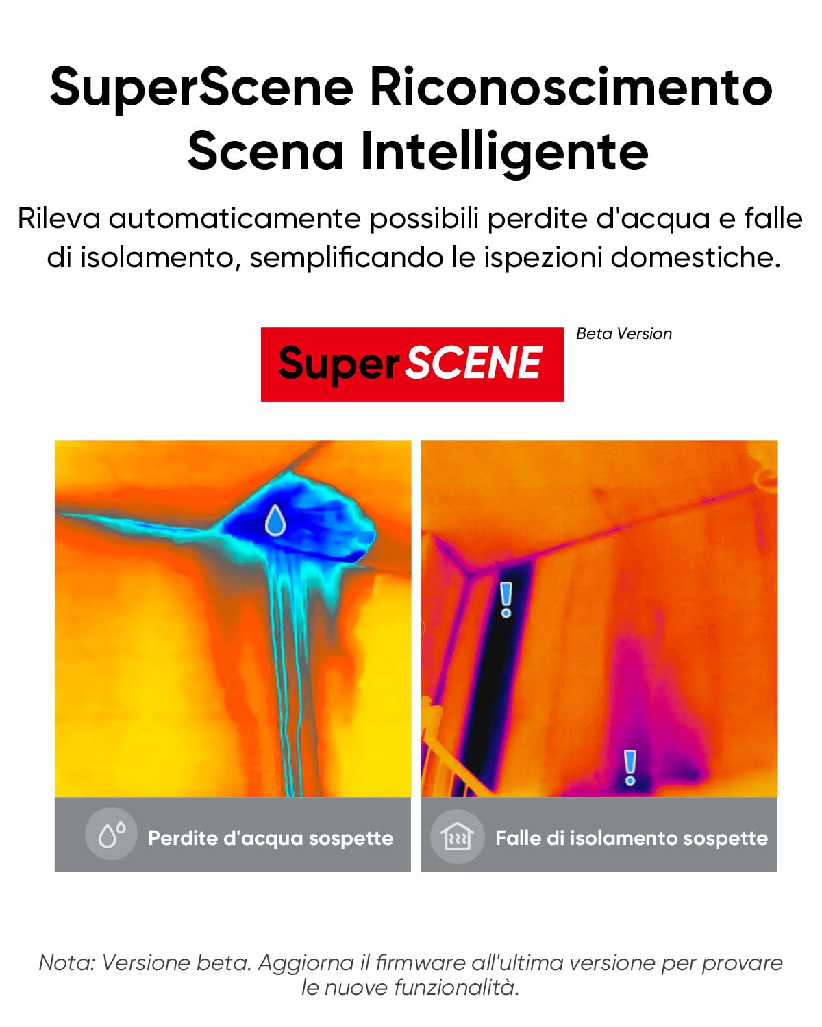HIKMICRO D01 Telecamera Termica, Risoluzione Superiore 240x240, SuperScene, Telecamera Termica con Risoluzione IR di 96x96, Batteria da 3350mAh per 11 ore di autonomia, Registrazione di Foto e Video
