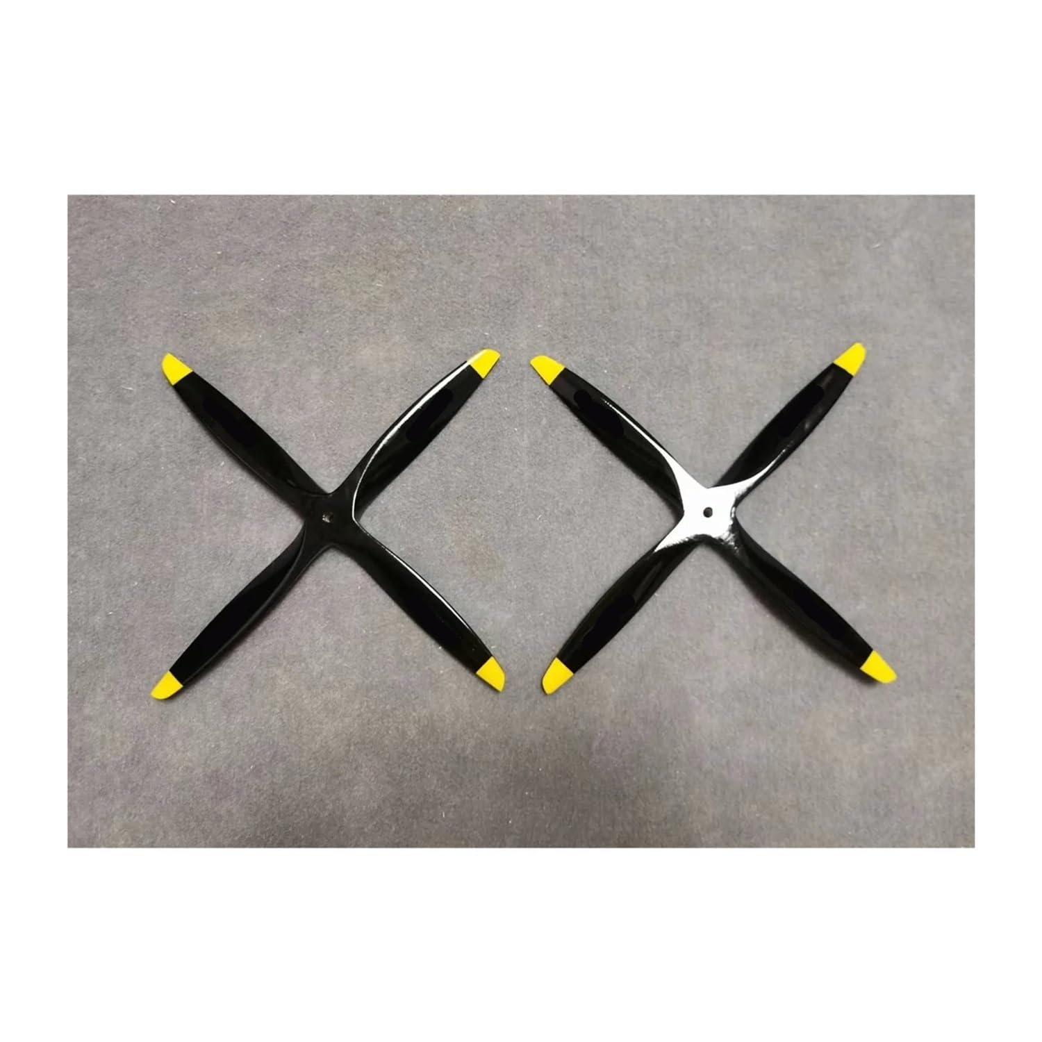 Apto for Modelo de avión RC, 1 Uds., 4 Palas, 20/21/22/23/24 Pulgadas, hélice de Madera hacia adelante (CCW) y Marcha atrás (CW)(22x10 CW Pull 1pcs)