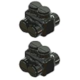Insulated Wire Connectors DMNI - Polaris Connector Lugs Taps for Wires Range 4-14AWG Both Aluminum and Copper One Wire Per Terminal Slotted (D4-2 Pack of 2)