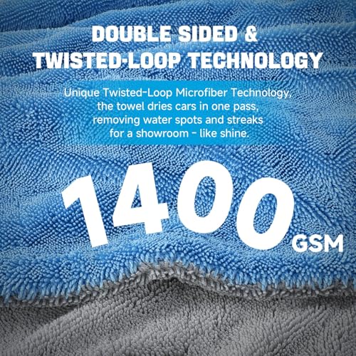 TTRCB 2-Pack Extra Large Drying Towels
