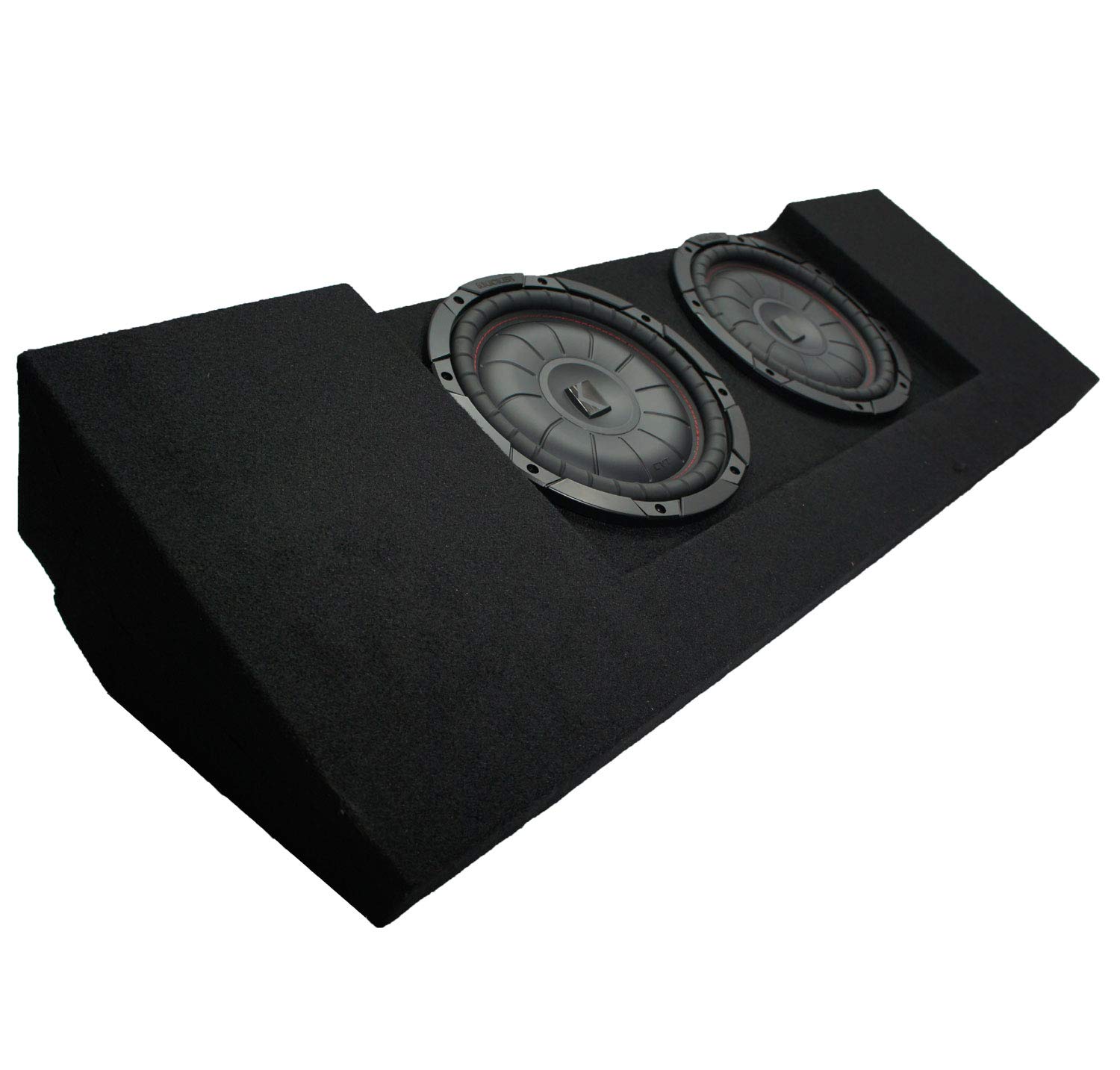 American Sound Connection Compatible with 2015-UP Chevy Colorado Crew Cab Truck Dual 10