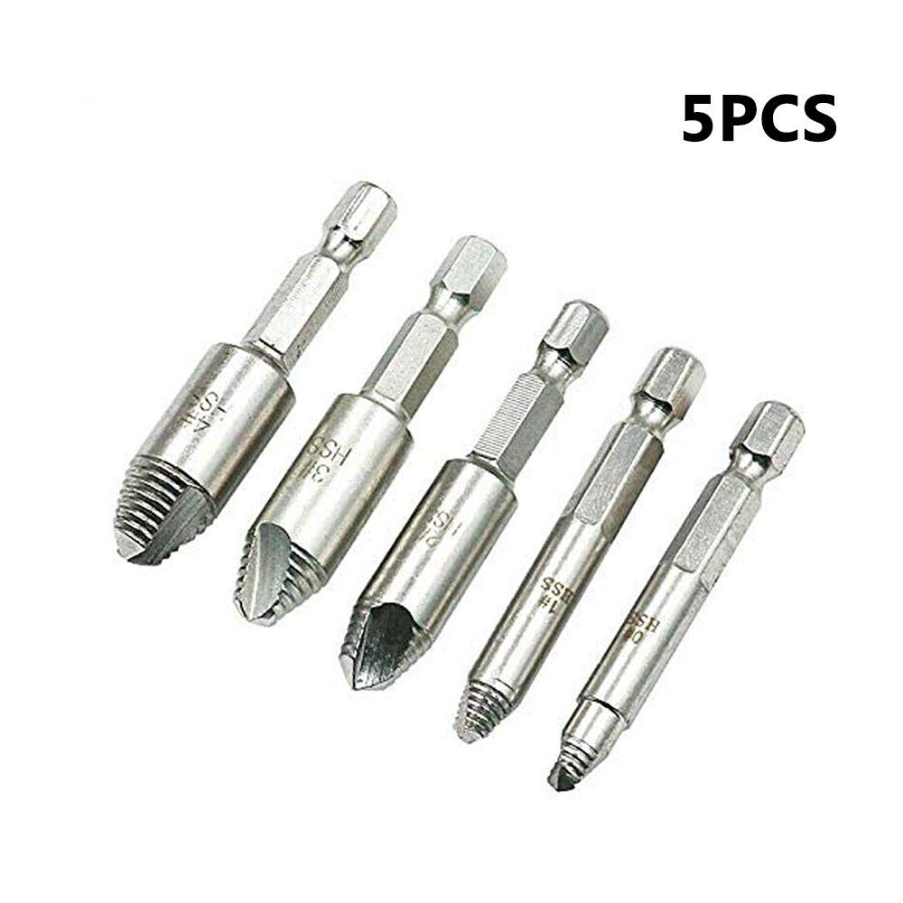 Buy Moshbu 5 Piece Premium Screw Extractor Set, Remove Broken Screw