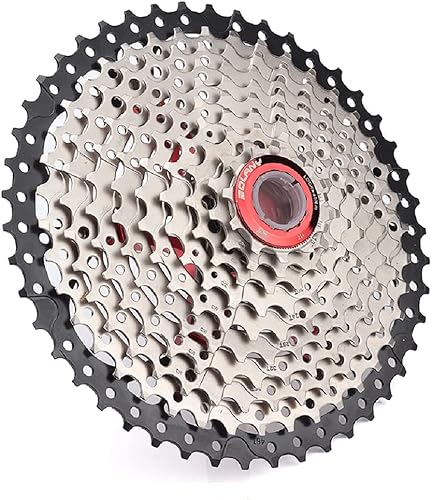Miniatura 26 de BOLANY Cassette de 8/9/10 velocidades 11-25T/32T/36T/40T/42T/46T/50T apto para bicicleta MTB, bicicleta de carretera, casete ligero, compatible
