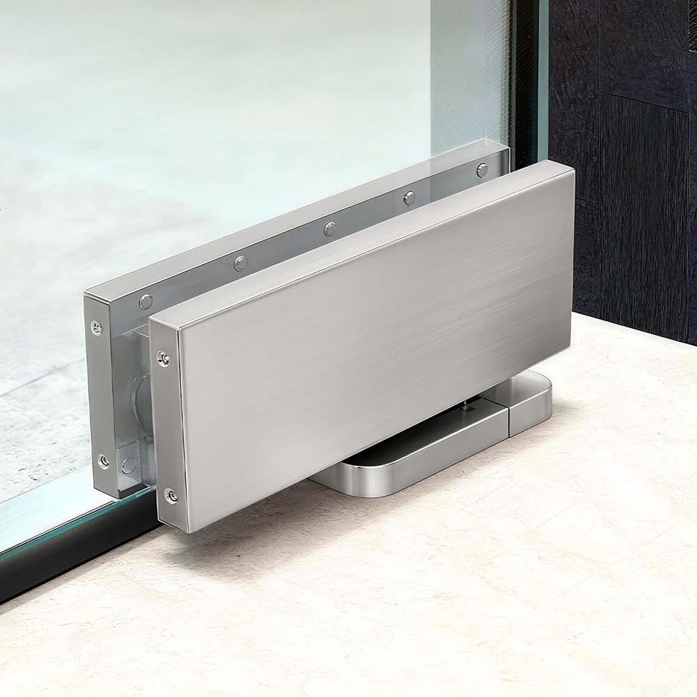 Sistema idraulico a chiusura automatica per porte a doppia azione, supporta una gamma di peso di 99,8 kg, adatto a telai in legno e acciaio fino a 97 cm di larghezza, funzionamento silenzioso (233)