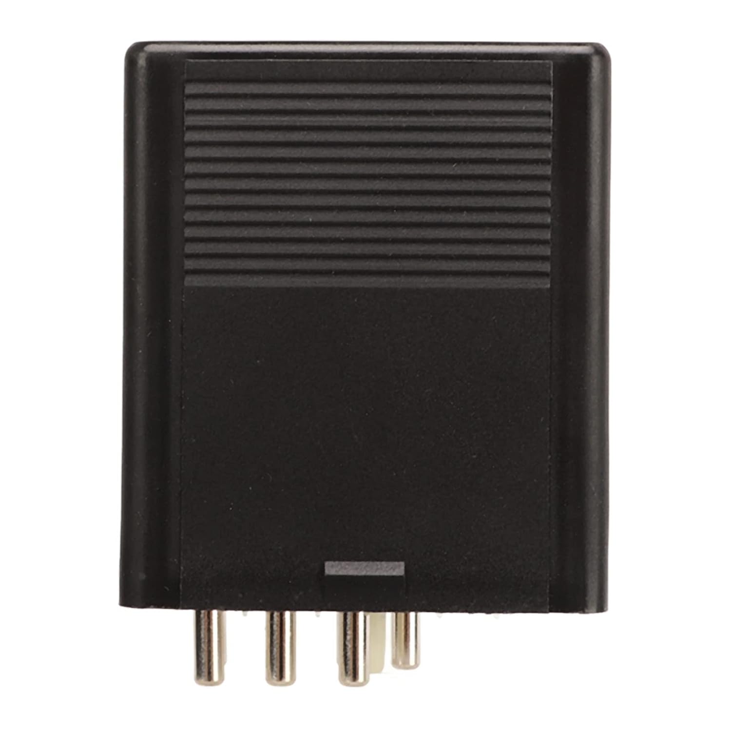 Arriba view of the Shanrya Fuel Pump Relay, showing its robust black casing