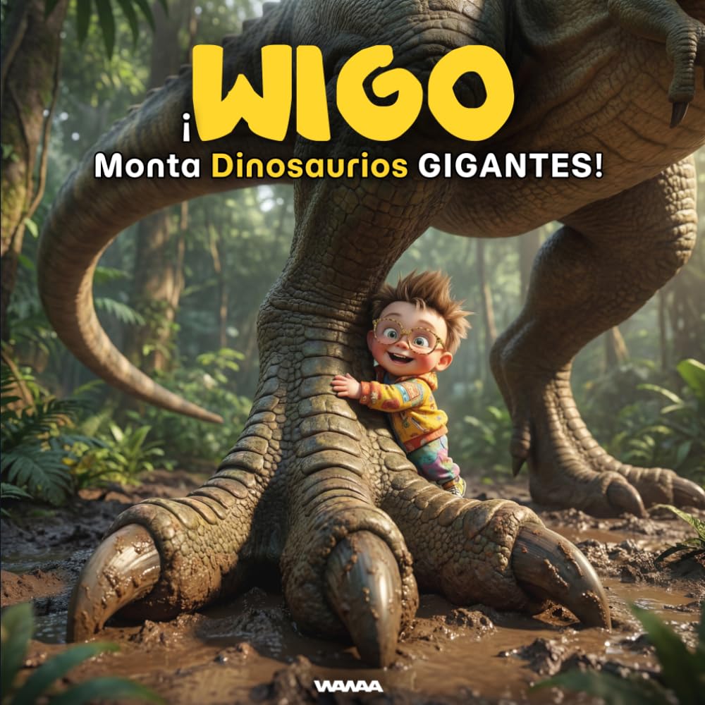 ¡Wigo Monta Dinosaurios GIGANTES!: Un Libro de Dinosaurios para Niños y Bebés (Wigo Rides)