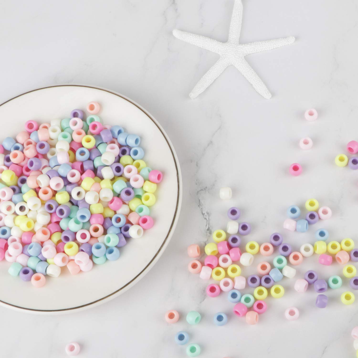 200 Perline Acriliche A Forma Di Stella Per Bracciali Fai Da Te: Colorate E Brillanti Per Gioielli, Ciondoli Per Cellulare E Lavoretti Creativi. Foro Per Infilatura Facile.