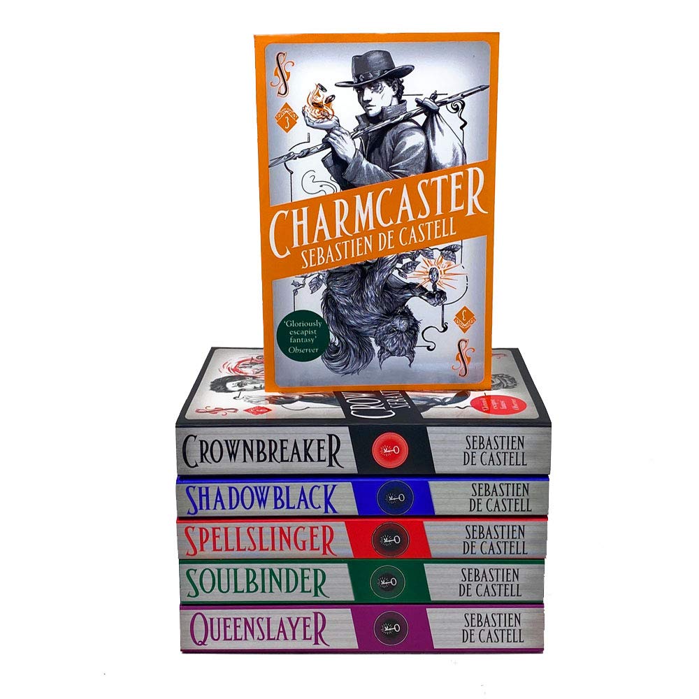 The Spellslinger Series 6 Books Set Collection Sebastien De Castell